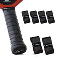 Black pickleball paddle overgrip