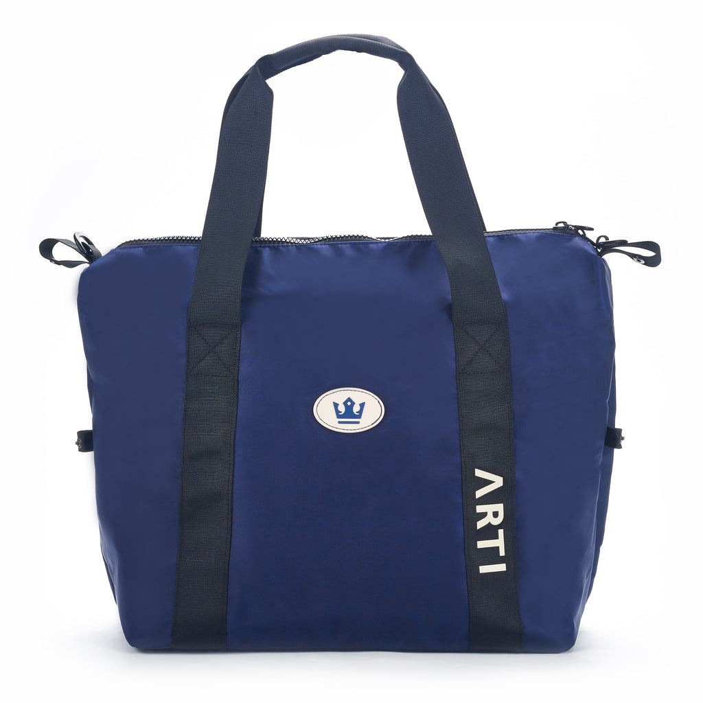 ARTI navy signature duffle bag