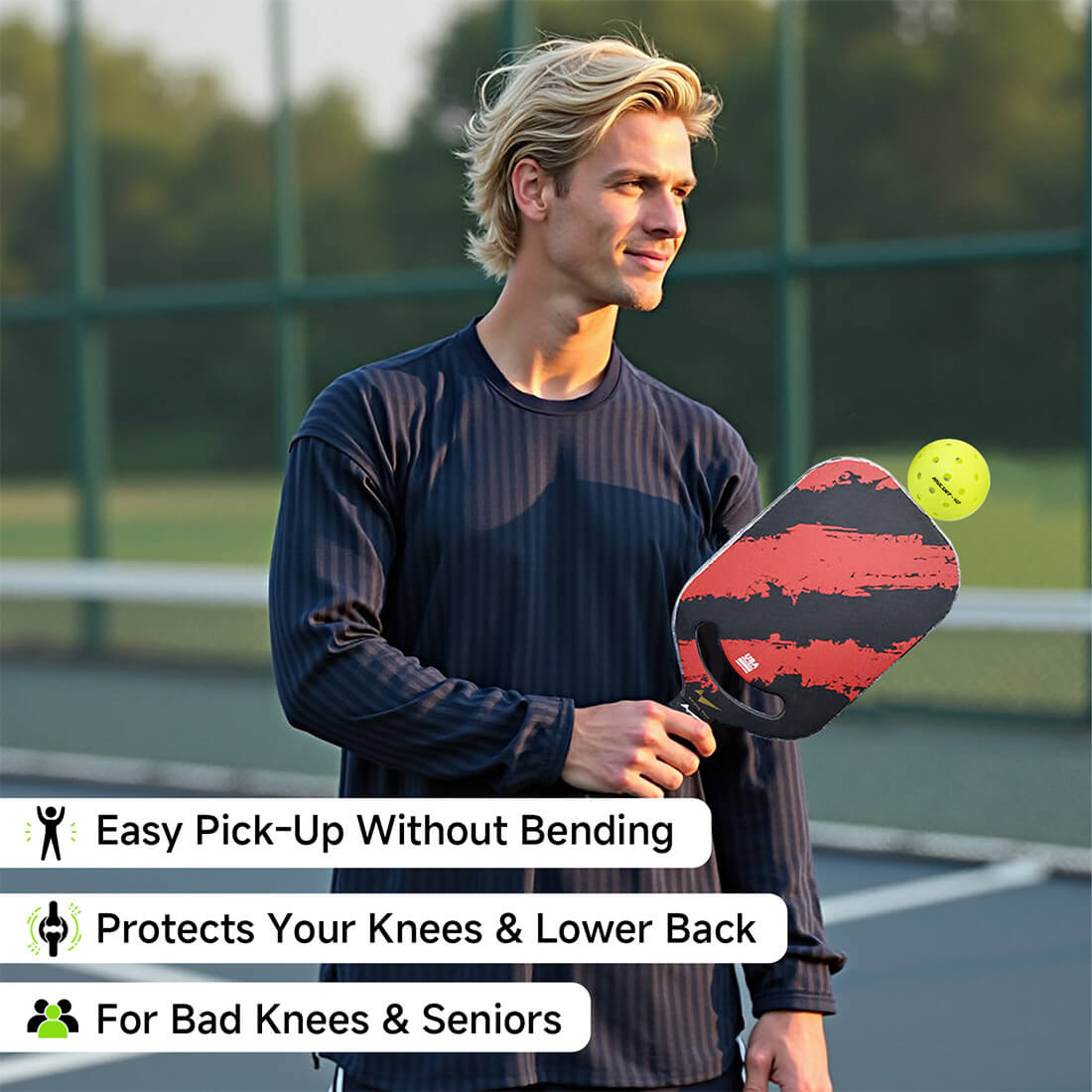 Pickleball Ball Picker Tape