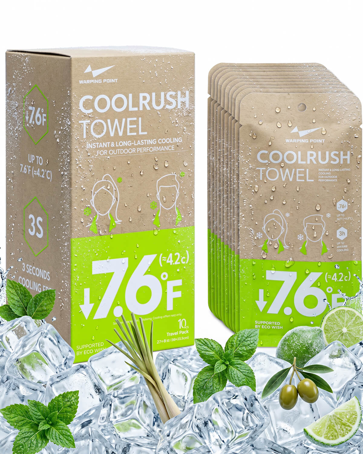 CoolRush Instant Cooling Towel