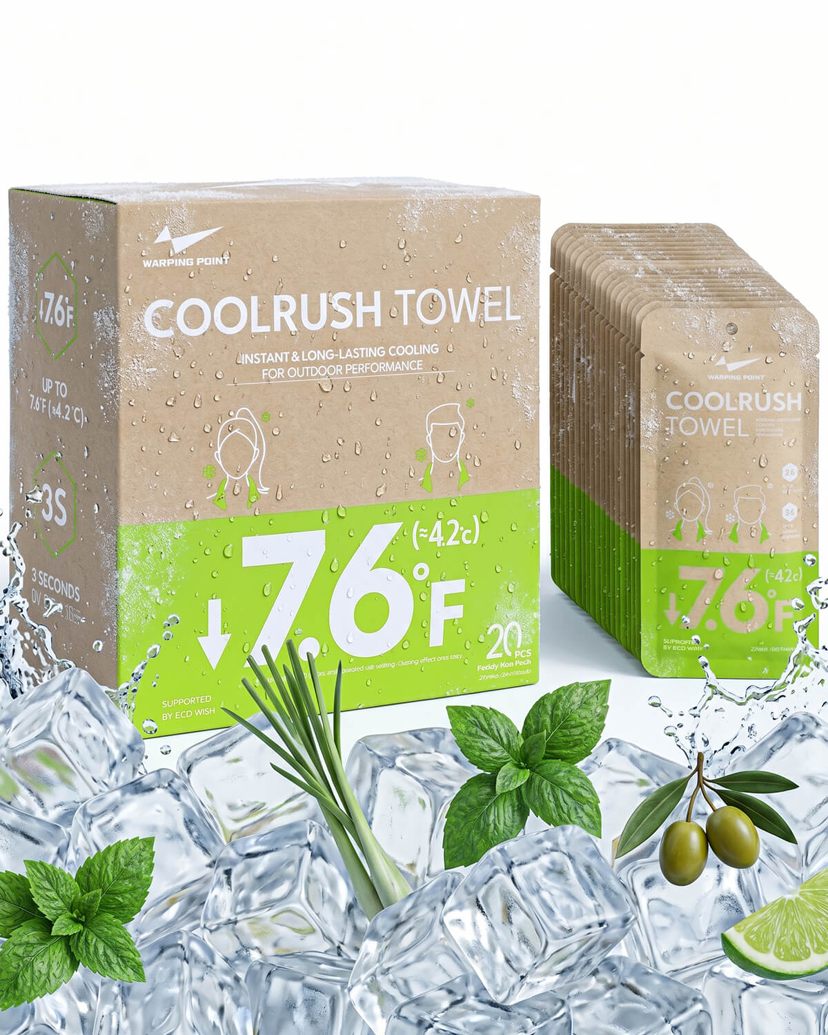 CoolRush Instant Cooling Towel